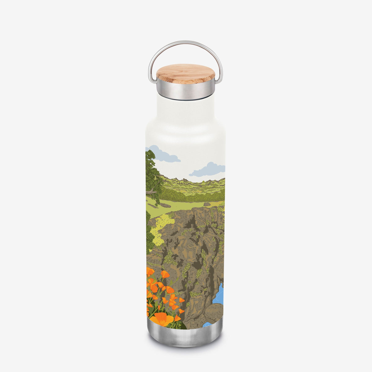20oz Classic with Bamboo Cap - Bidwell Park