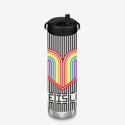 20oz TKWide with Twist Cap - Pride Stripes