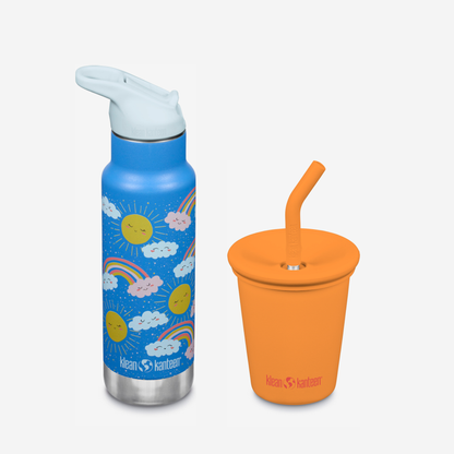 Kid's Sippy Cup and Water Bottle Set