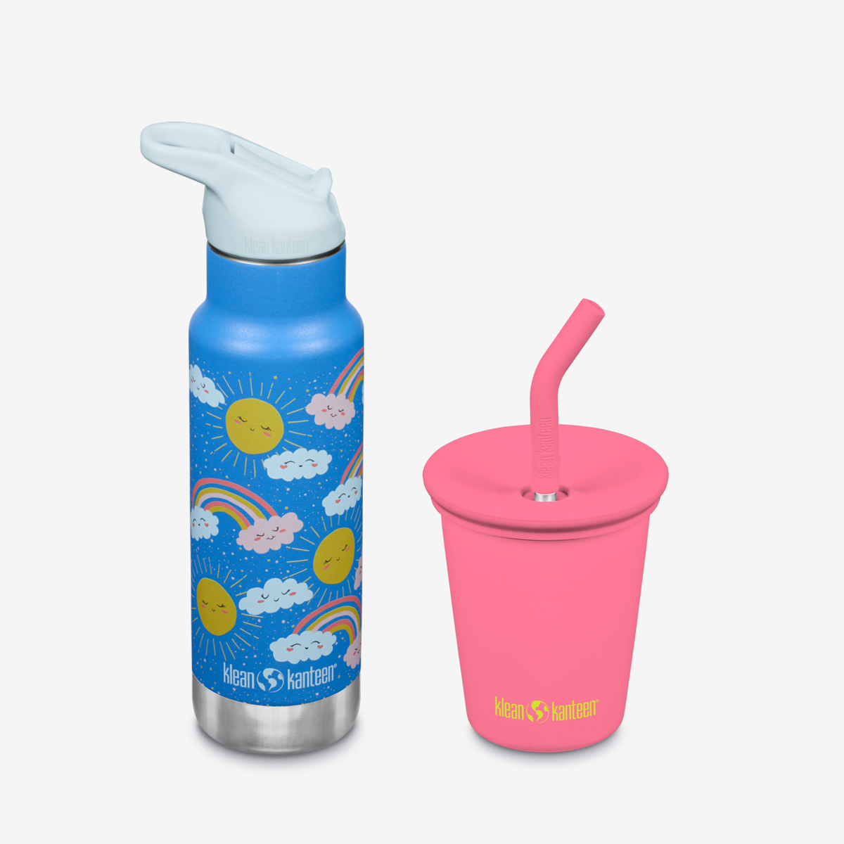 Kid's Sippy Cup and Water Bottle Set