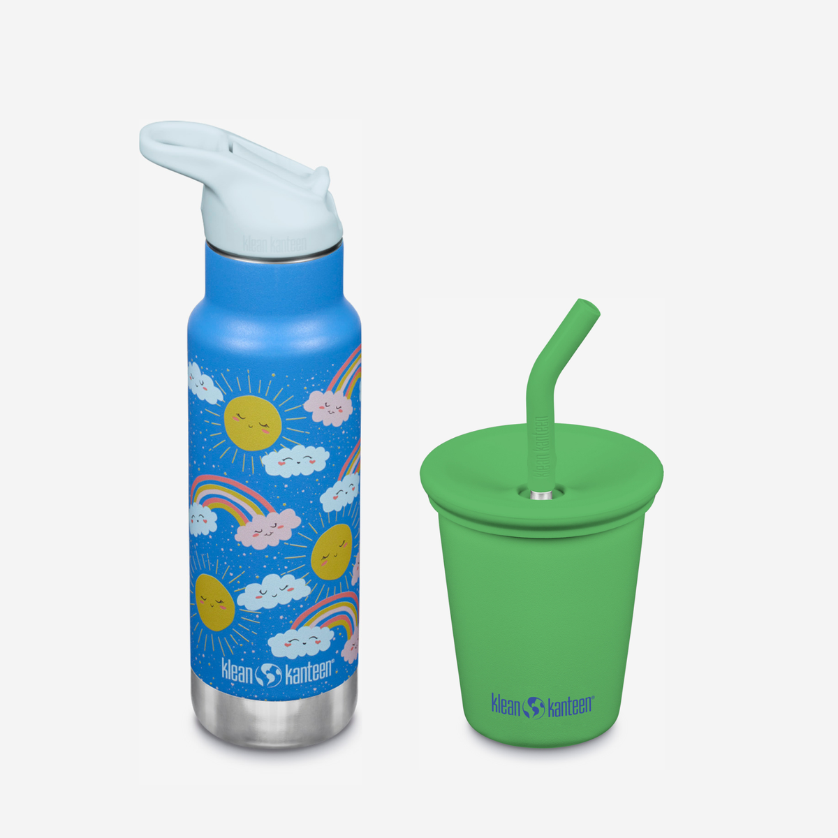 Kid's Sippy Cup and Water Bottle Set